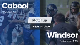 Matchup: Cabool  vs. Windsor  2020
