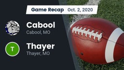 Recap: Cabool  vs. Thayer  2020
