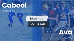 Matchup: Cabool  vs. Ava  2020