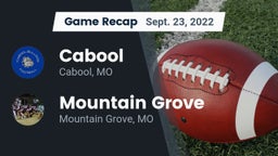 Recap: Cabool  vs. Mountain Grove  2022