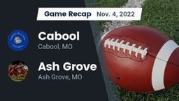 Recap: Cabool  vs. Ash Grove  2022