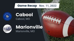 Recap: Cabool  vs. Marionville  2022