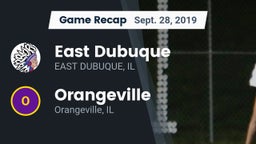 Recap: East Dubuque  vs. Orangeville  2019
