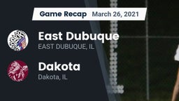 Recap: East Dubuque  vs. Dakota  2021