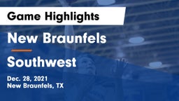 New Braunfels  vs Southwest  Game Highlights - Dec. 28, 2021