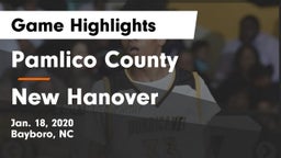 Pamlico County  vs New Hanover  Game Highlights - Jan. 18, 2020