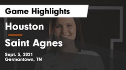 Houston  vs Saint Agnes Game Highlights - Sept. 3, 2021