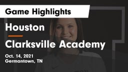 Houston  vs Clarksville Academy Game Highlights - Oct. 14, 2021