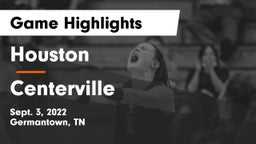 Houston  vs Centerville  Game Highlights - Sept. 3, 2022