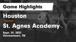 Houston  vs St. Agnes Academy Game Highlights - Sept. 29, 2022