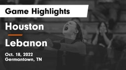 Houston  vs Lebanon  Game Highlights - Oct. 18, 2022