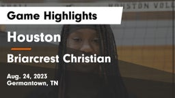 Houston  vs Briarcrest Christian  Game Highlights - Aug. 24, 2023