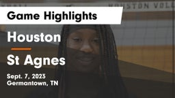 Houston  vs St Agnes Game Highlights - Sept. 7, 2023