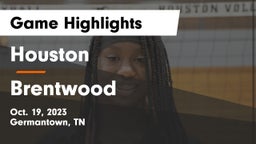 Houston  vs Brentwood  Game Highlights - Oct. 19, 2023