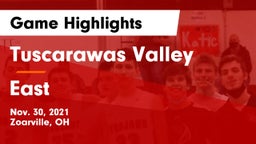 Tuscarawas Valley  vs East  Game Highlights - Nov. 30, 2021