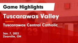 Tuscarawas Valley  vs Tuscarawas Central Catholic  Game Highlights - Jan. 7, 2022