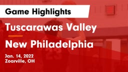 Tuscarawas Valley  vs New Philadelphia  Game Highlights - Jan. 14, 2022