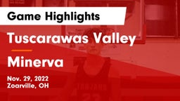 Tuscarawas Valley  vs Minerva  Game Highlights - Nov. 29, 2022