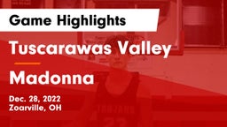 Tuscarawas Valley  vs Madonna  Game Highlights - Dec. 28, 2022