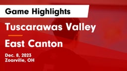 Tuscarawas Valley  vs East Canton  Game Highlights - Dec. 8, 2023