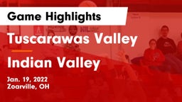 Tuscarawas Valley  vs Indian Valley  Game Highlights - Jan. 19, 2022