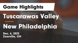 Tuscarawas Valley  vs New Philadelphia  Game Highlights - Dec. 6, 2023