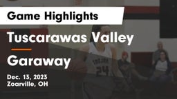 Tuscarawas Valley  vs Garaway  Game Highlights - Dec. 13, 2023