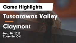 Tuscarawas Valley  vs Claymont  Game Highlights - Dec. 20, 2023