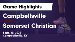 Campbellsville  vs Somerset Christian Game Highlights - Sept. 10, 2020