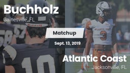 Matchup: Buchholz  vs. Atlantic Coast   2019