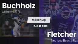 Matchup: Buchholz  vs. Fletcher  2019