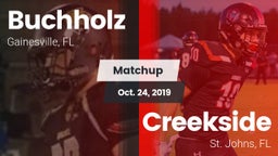 Matchup: Buchholz  vs. Creekside  2019