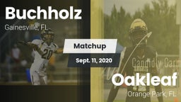 Matchup: Buchholz  vs. Oakleaf  2020