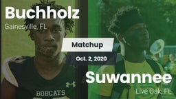 Matchup: Buchholz  vs. Suwannee  2020