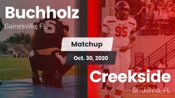 Matchup: Buchholz  vs. Creekside  2020