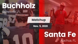 Matchup: Buchholz  vs. Santa Fe  2020
