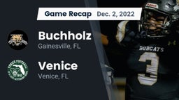 Recap: Buchholz  vs. Venice  2022