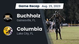 Recap: Buchholz  vs. Columbia  2023