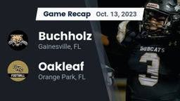 Recap: Buchholz  vs. Oakleaf  2023