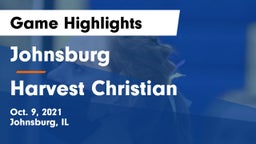 Johnsburg  vs Harvest Christian Game Highlights - Oct. 9, 2021