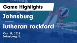 Johnsburg  vs lutheran rockford Game Highlights - Oct. 19, 2023