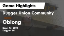 Dugger Union Community   vs Oblong Game Highlights - Sept. 17, 2022