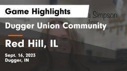 Dugger Union Community   vs Red Hill, IL Game Highlights - Sept. 16, 2023