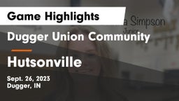 Dugger Union Community   vs Hutsonville Game Highlights - Sept. 26, 2023