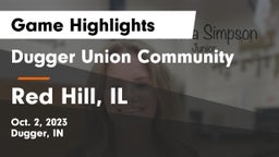 Dugger Union Community   vs Red Hill, IL Game Highlights - Oct. 2, 2023