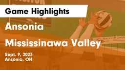 Ansonia  vs Mississinawa Valley  Game Highlights - Sept. 9, 2023