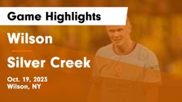 Wilson  vs Silver Creek  Game Highlights - Oct. 19, 2023