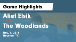 Alief Elsik  vs The Woodlands  Game Highlights - Nov. 9, 2018