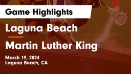 Laguna Beach  vs Martin Luther King  Game Highlights - March 19, 2024