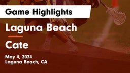 Laguna Beach  vs Cate  Game Highlights - May 4, 2024